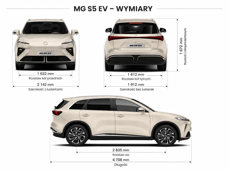 MG S6 EXCLUSIVE RWD 77 kWh 244 KM 2026 – zdjęcie 14 z 15