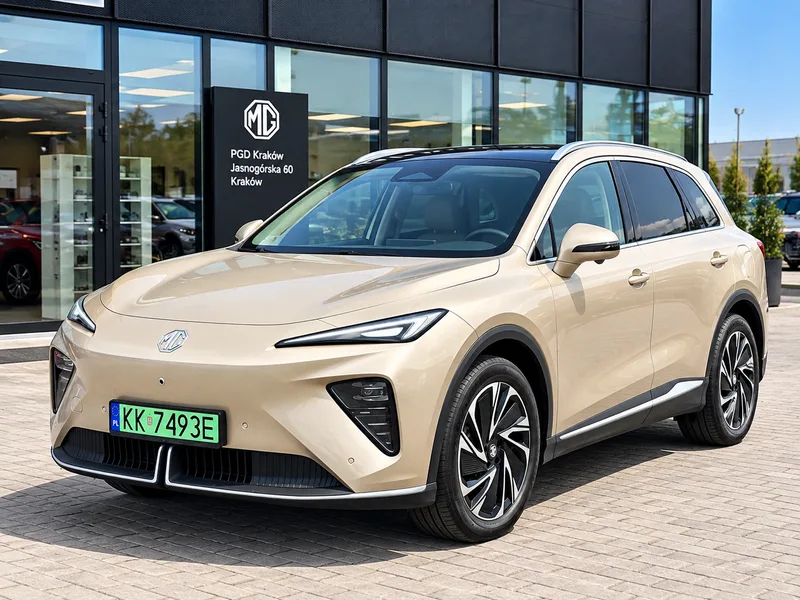 MG MGS6 EV Exclusive 77kWh 2026, Kraków