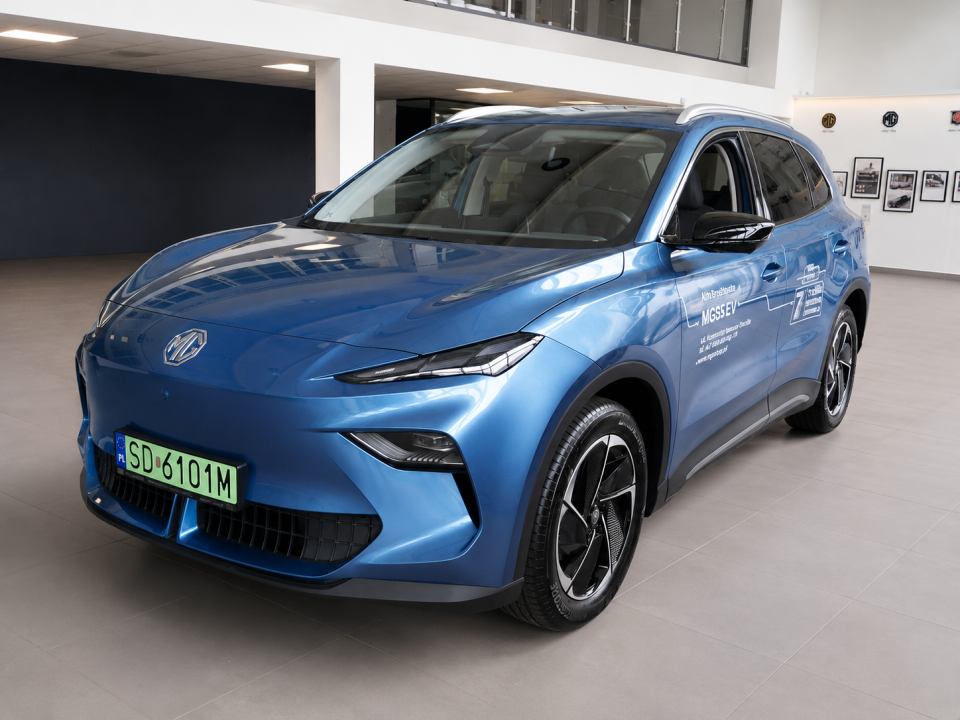 7415 mg s5 ev 64 kwh exclusive 2025 rok uzywane mg motor pgd dabrowa gornicza jana iii sobieskiego 10