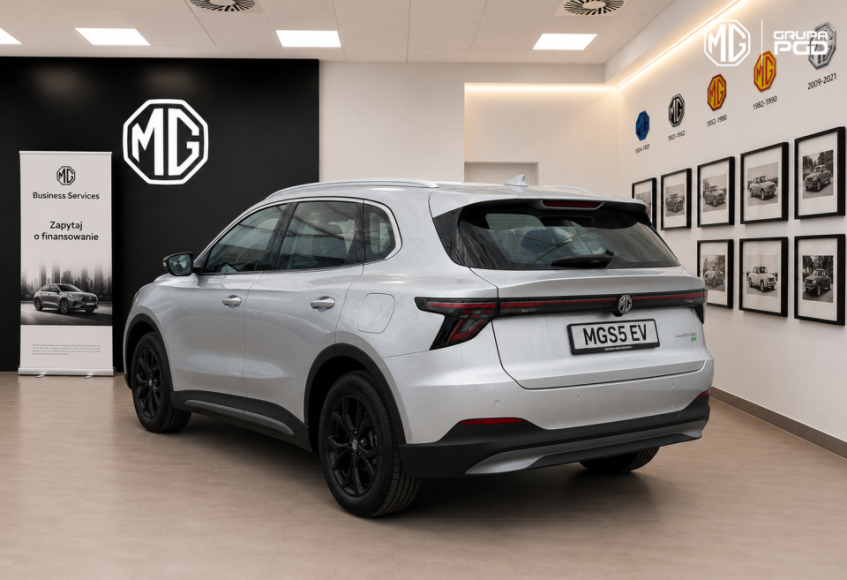 1235 mg s5 ev samochod elektryczny excite standard range 49 kwh 170 km mg motor pgd krakow