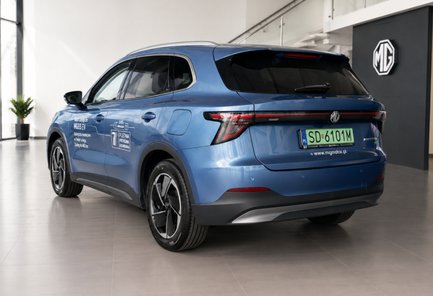 6392 mg s5 ev 64 kwh exclusive 2025 rok uzywane mg motor pgd dabrowa gornicza jana iii sobieskiego 10