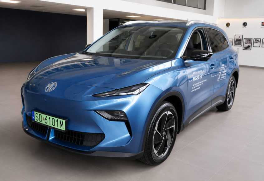 9106 mg s5 ev 64 kwh exclusive 2025 rok uzywane mg motor pgd dabrowa gornicza jana iii sobieskiego 10